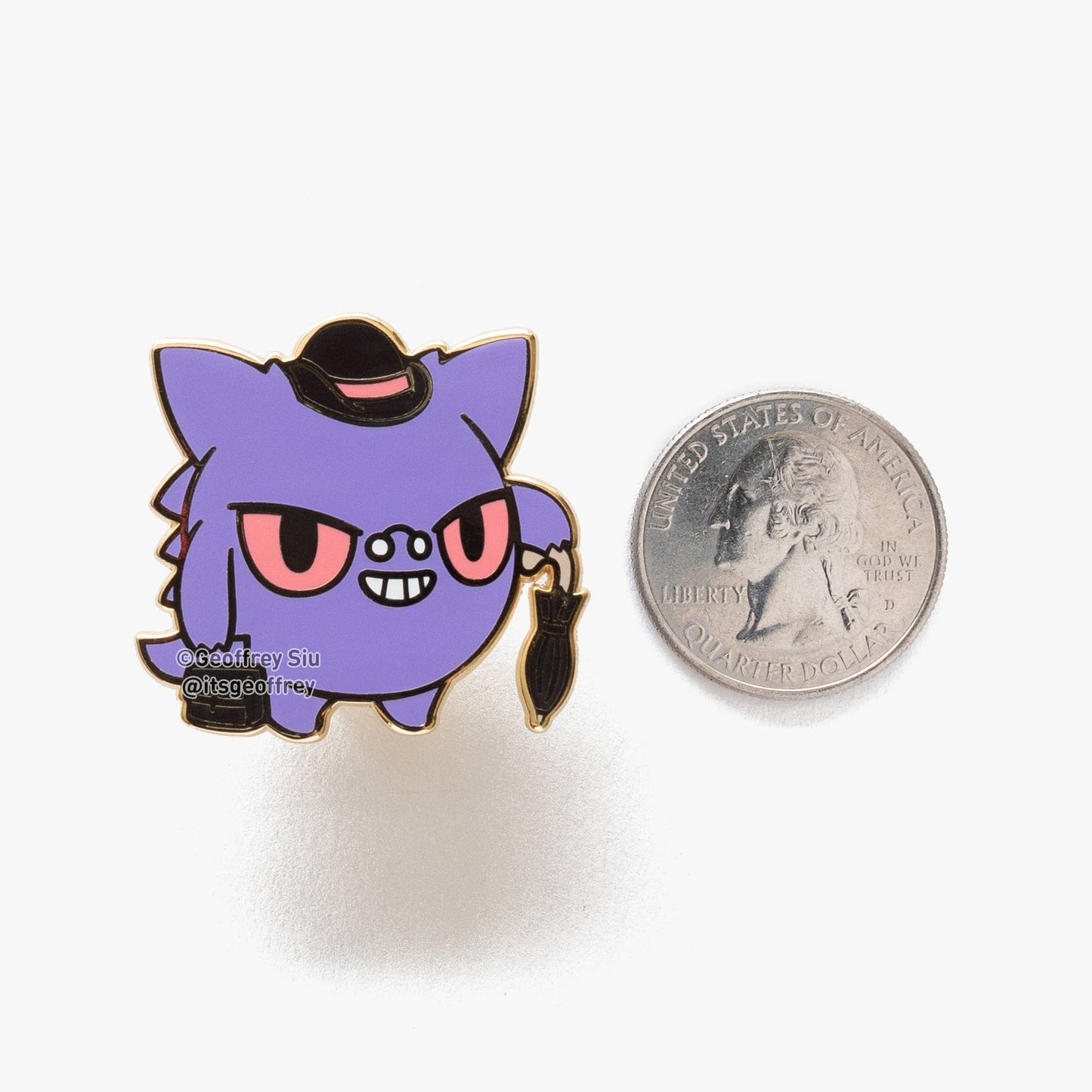 Gengarious Pin (1.5")