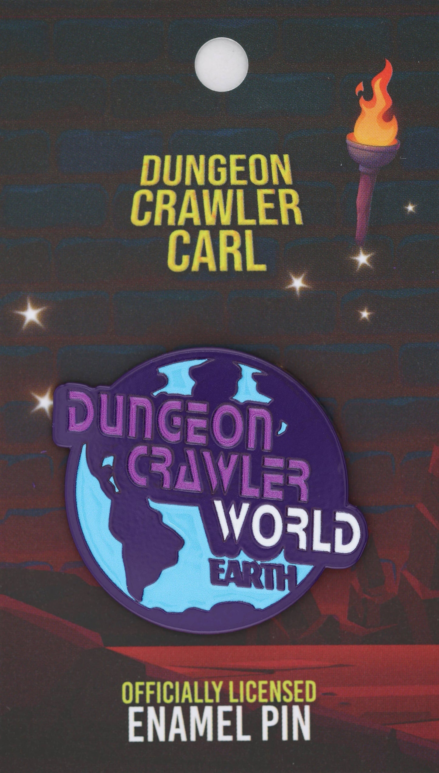 Dungeon Crawler Carl: Dungeon Crawler World Enamel Pin