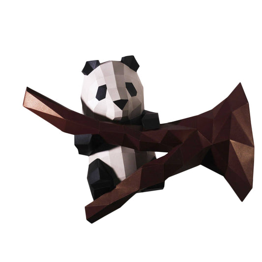 Panda PaperCraft Wall Art, PaperCraft Origami Model