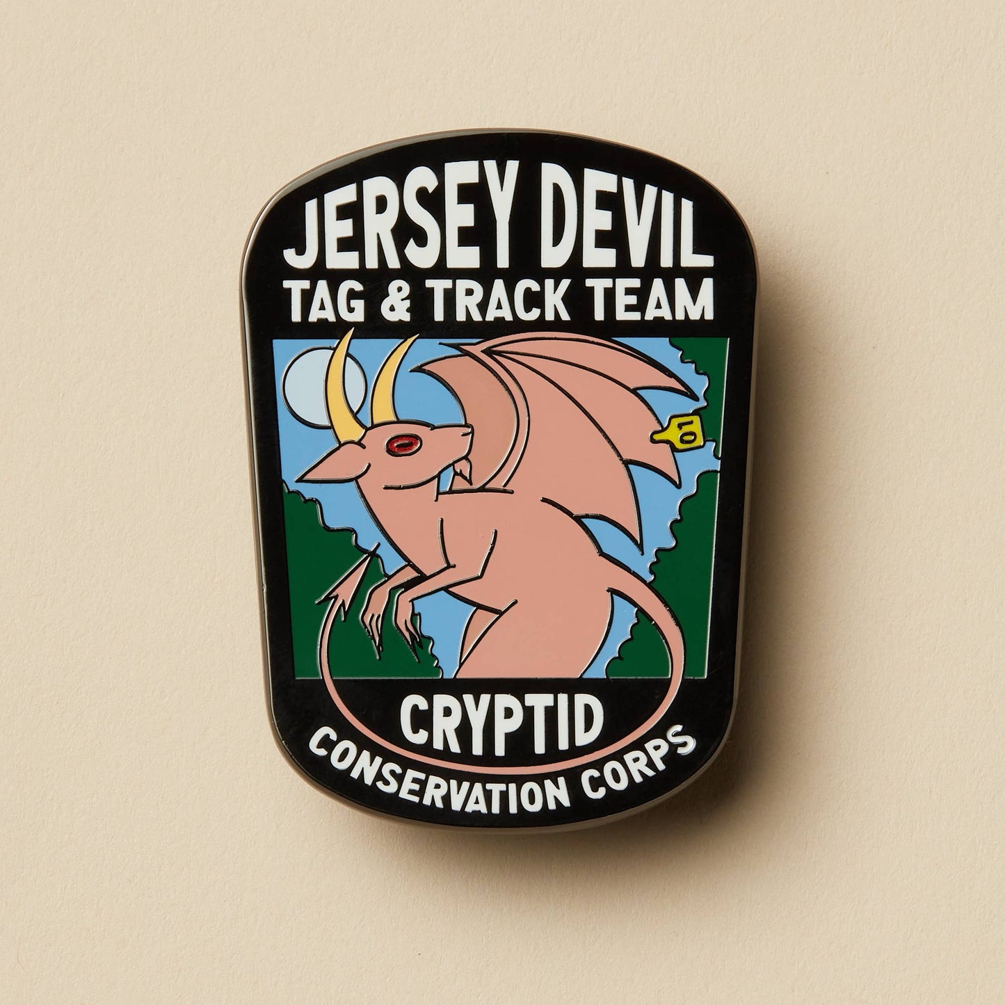Jersey Devil Tag & Track Team XL Pin