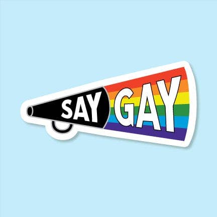 Say Gay Sticker