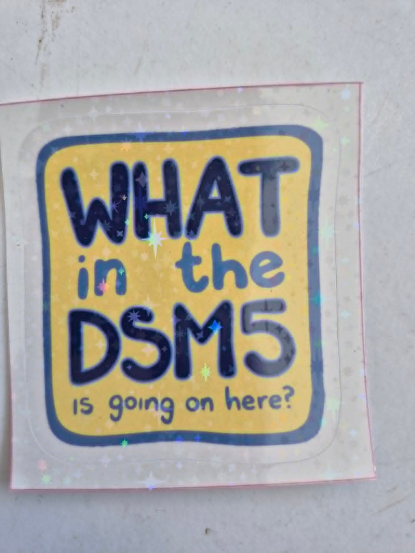 What in the DSM5