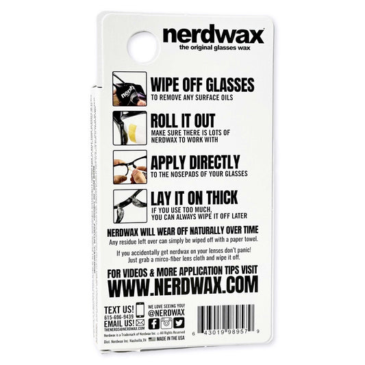 Nerdwax Anti-Slip Stick- Four Pack