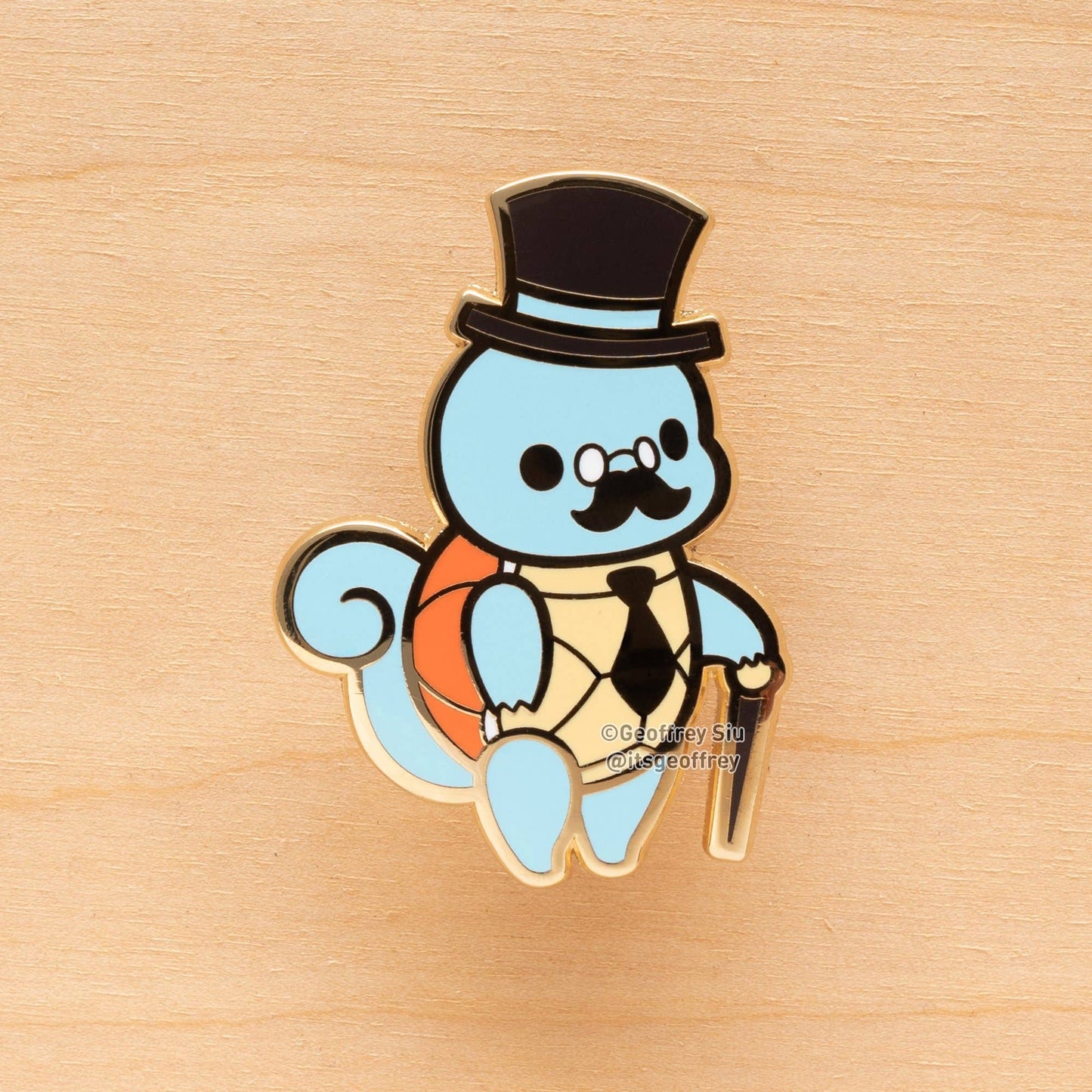 Squiretle Pin (1.5")