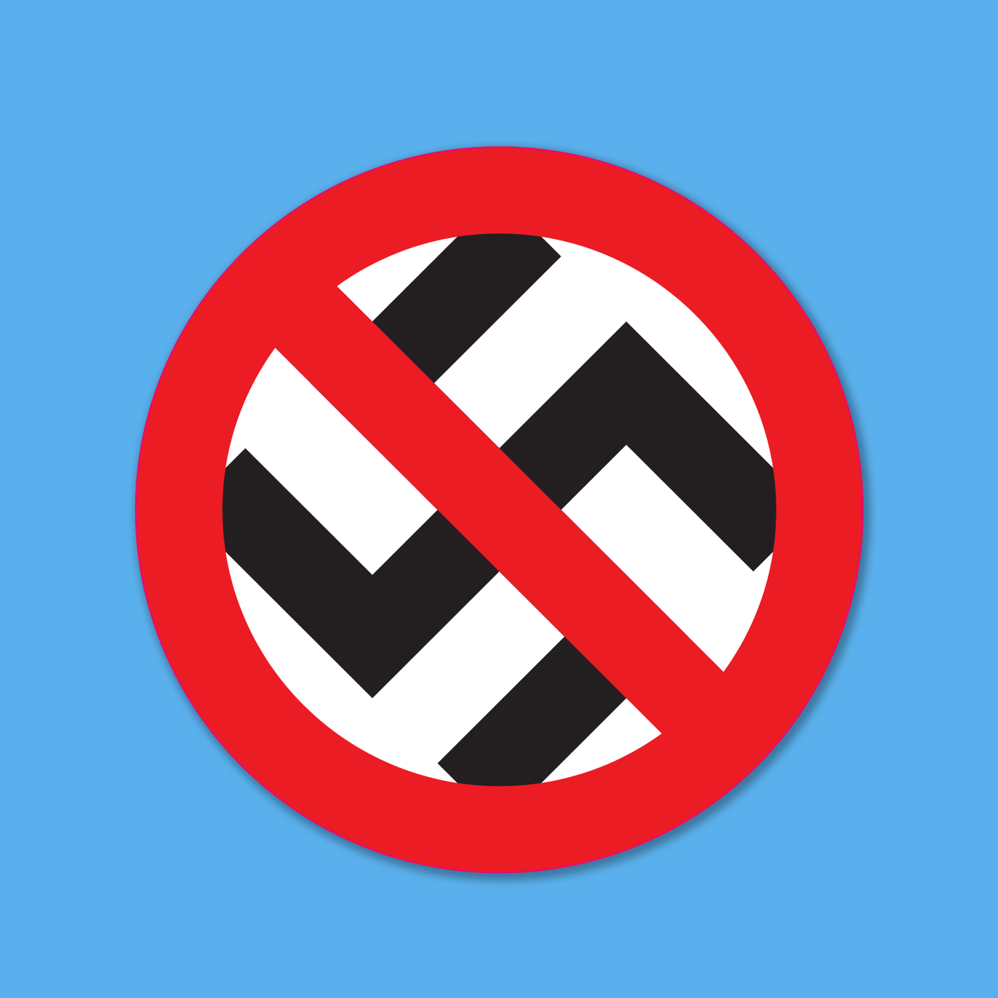 No Nazis Car Magnet