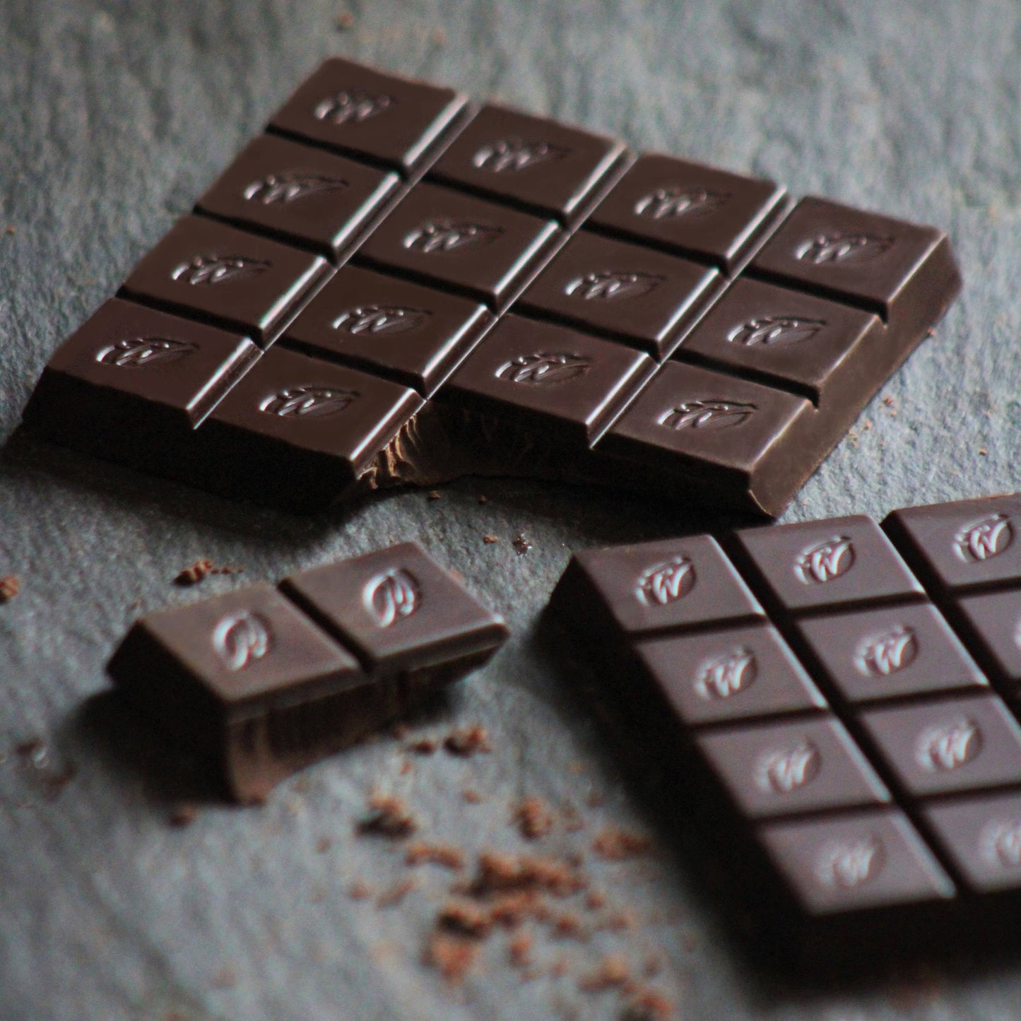 Surabaya 69% dark chocolate. Caramel notes. Vegan. 50g bar