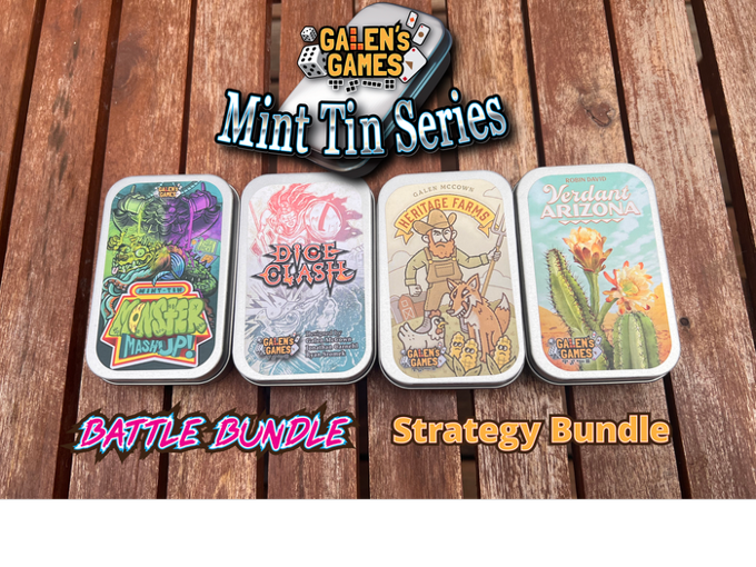 Galen's Games Mini Dice Gane Tins
