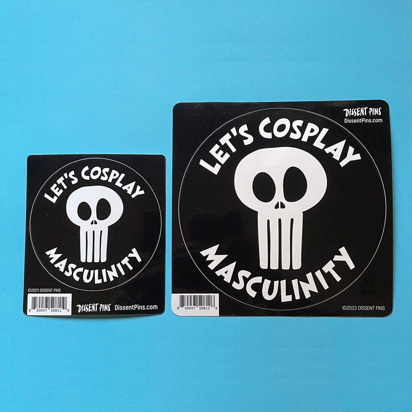 Let's Cosplay Masculinity Sticker