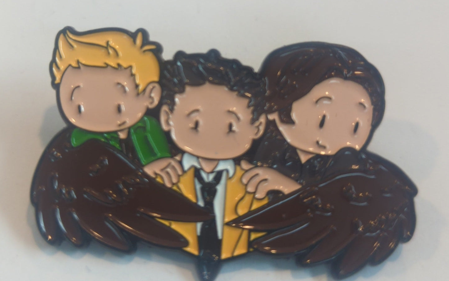 Sam & Dean & Castiel Supernatural Enamel Pin