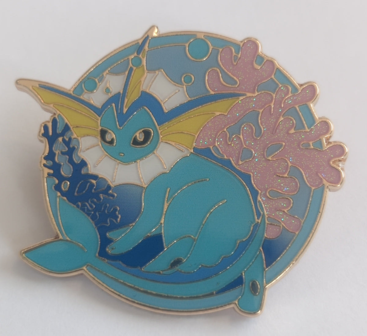 Vaporeon Fancy Enamel Pin