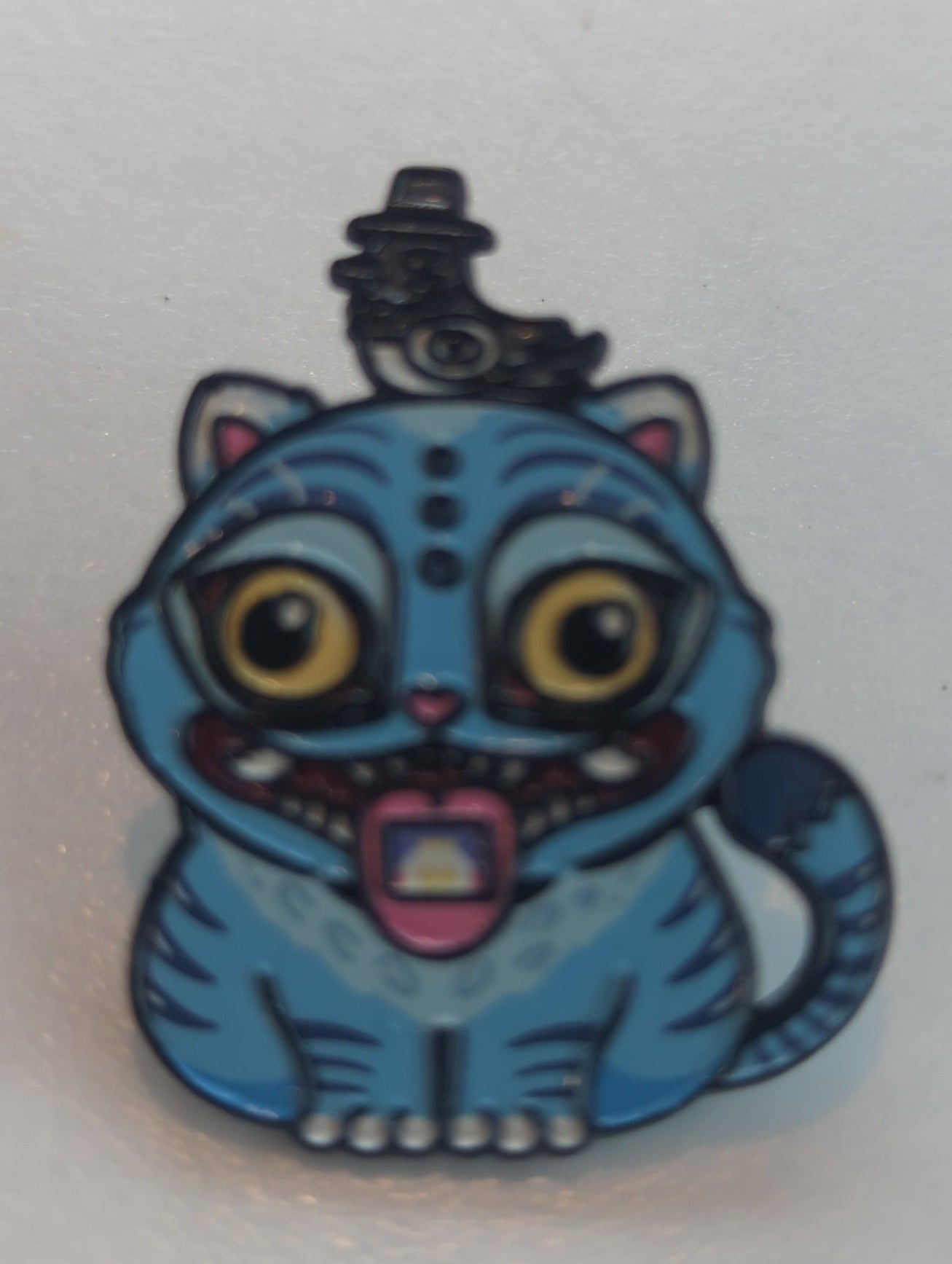 Derpy Cat Kpop KDH Enamel Pin