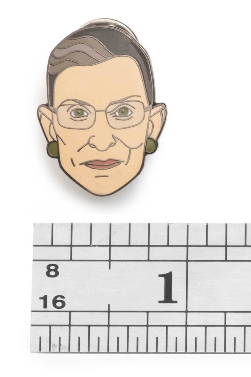 Ruth Bader Pinsburg Pin