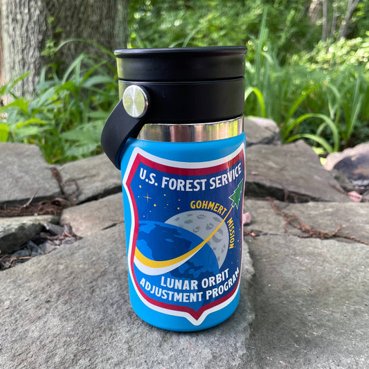 U.S. Forest Service Lunar Orbit Adjustment Program Sticker