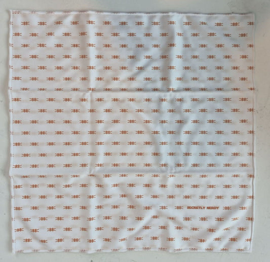 X-Shaped Spaceship Secretly Nerdy Microfiber Glasses Cleaner Cloth