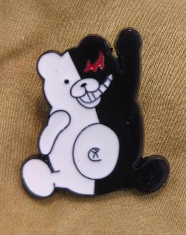 Danganronpa Teddy Bear pin