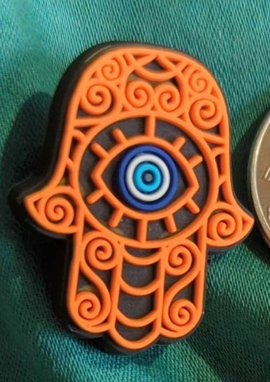 Hamsa Rubber Pin