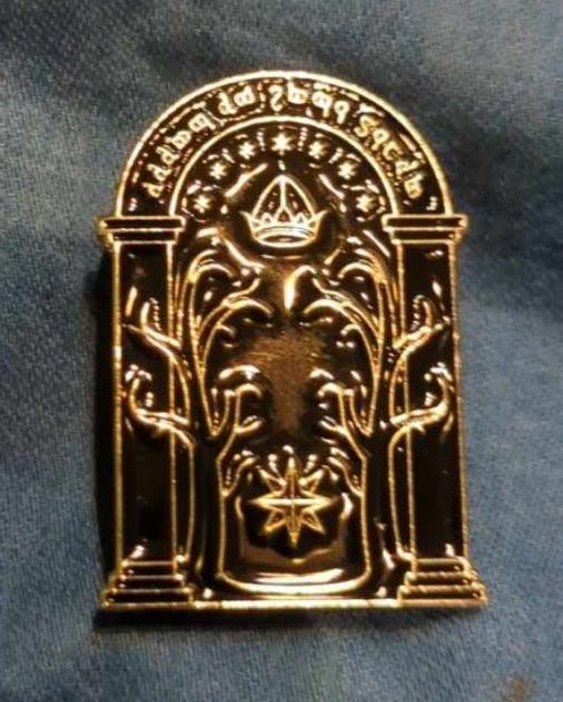 LoTR Moria Door LotR Enamel Pin