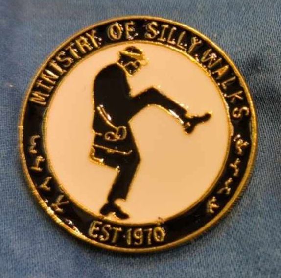 Ministry of Silly Walks Enamel Pin