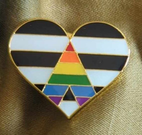 Ally Pride Heart Pin