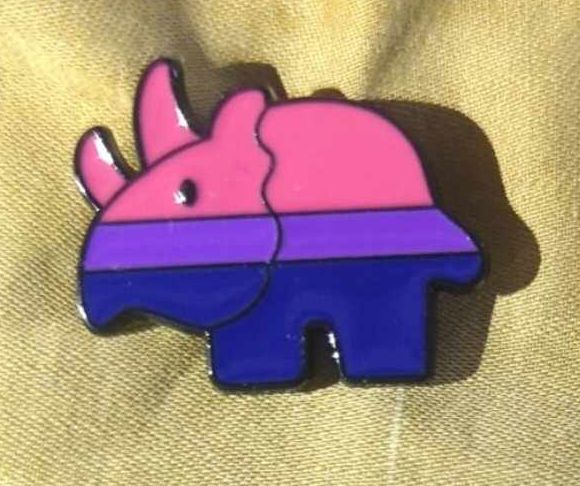 Biceratops Pride PIn