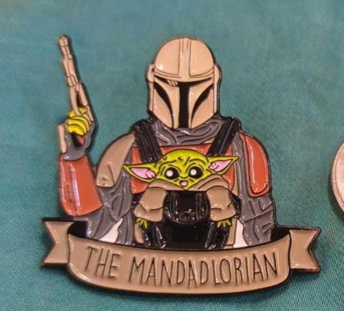 Mandalorian Star Wars Enamel Pin