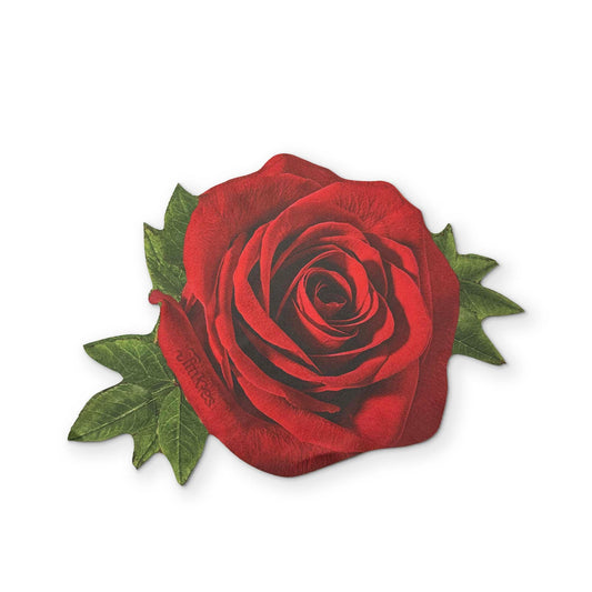 Rose Microfiber Glasses Cleaner Cloth
