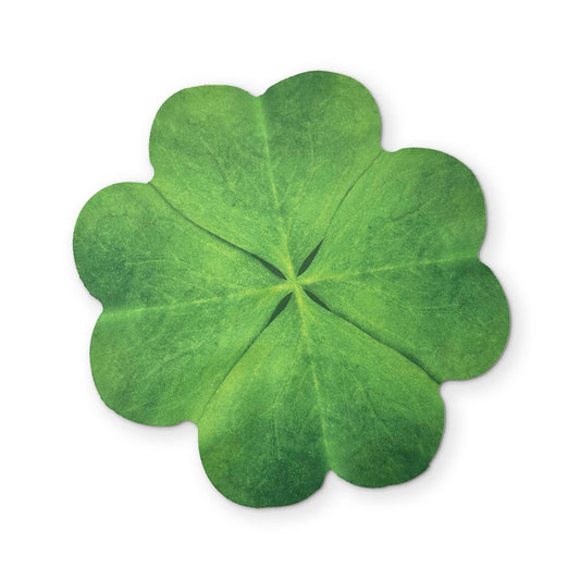 4 Leaf Clover/Wood Sorrel Microfiber Glasses Cleaner Cloth