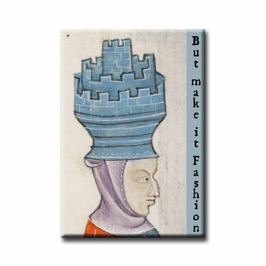 Medieval Marginalia But Make It Fashion Refrigerator Magnet