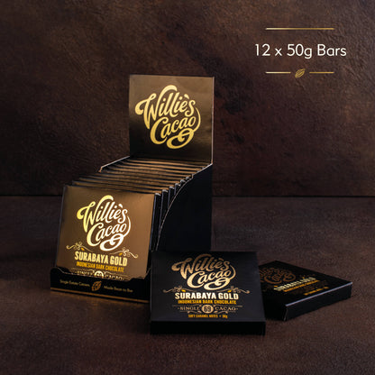 Surabaya 69% Dark Chocolate Bar. Caramel Toffee Notes. Vegan