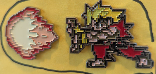 Street Fighter Ken with Fireball Yellow/red