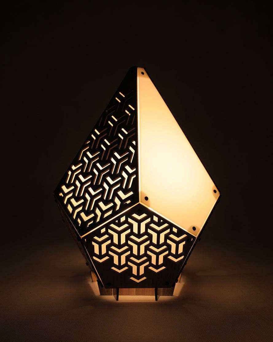 SINAR Arrow 3D Papercraft Table Lamp
