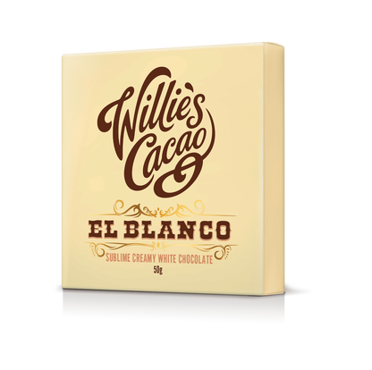 El Blanco. Creamy White Chocolate bar, 34% cocoa