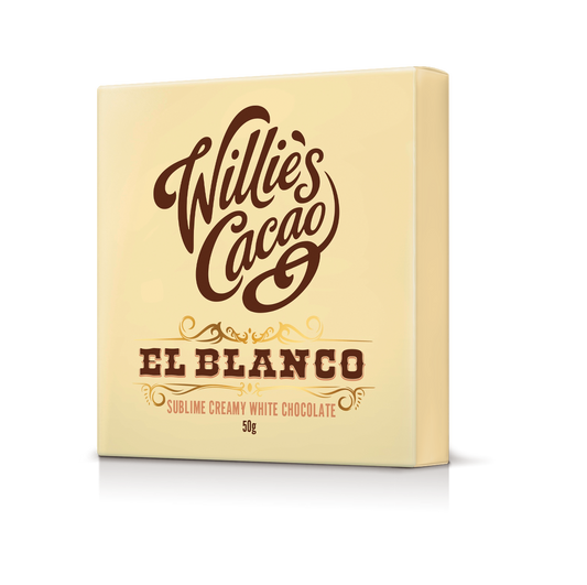 El Blanco. Creamy White Chocolate bar, 34% cocoa