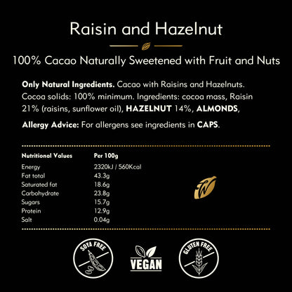 Almendra. Dark Chocolate Bar with Roasted Almonds. Vegan