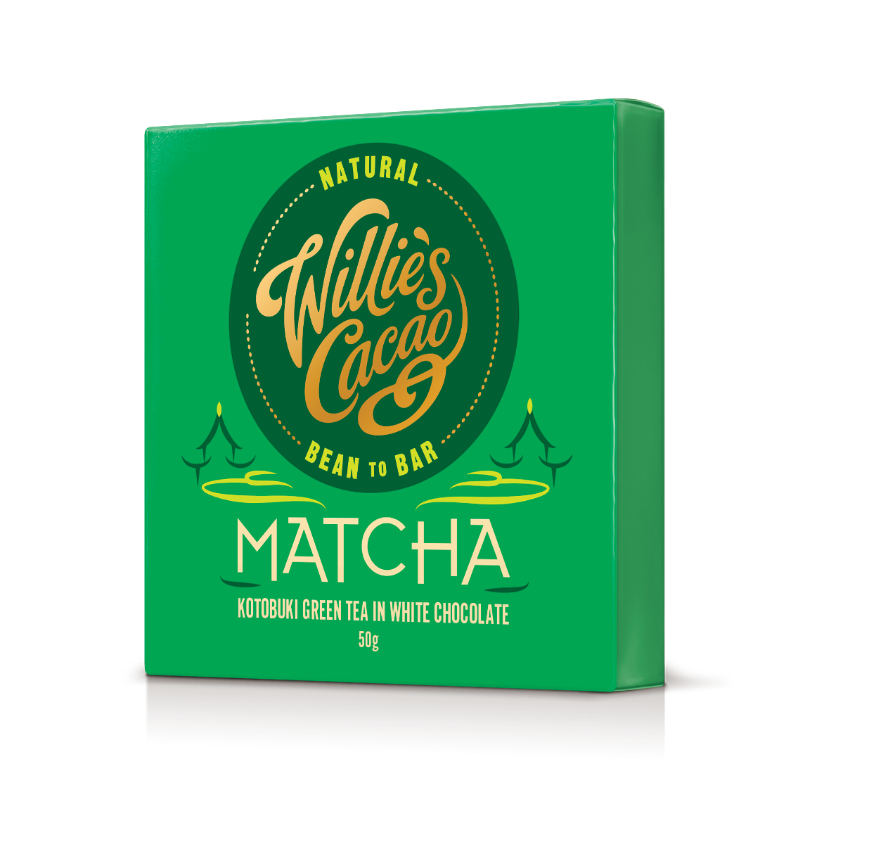 Matcha Bar. White Chocolate w. Ceremonial Grade Matcha
