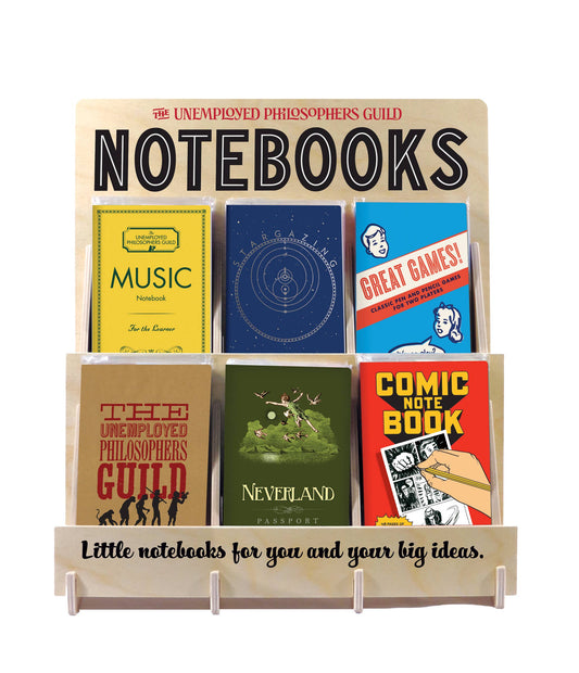 Countertop Notebook Display (notebooks included)