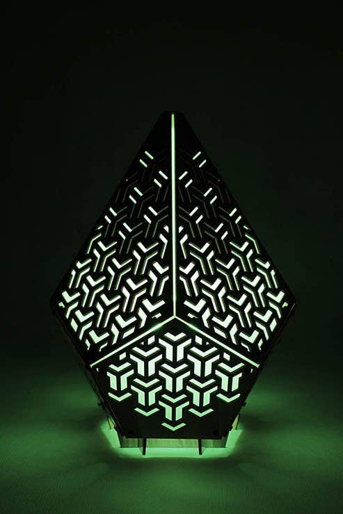 SINAR Arrow 3D Papercraft Table Lamp