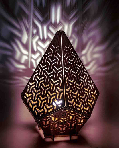 SINAR Arrow 3D Papercraft Table Lamp