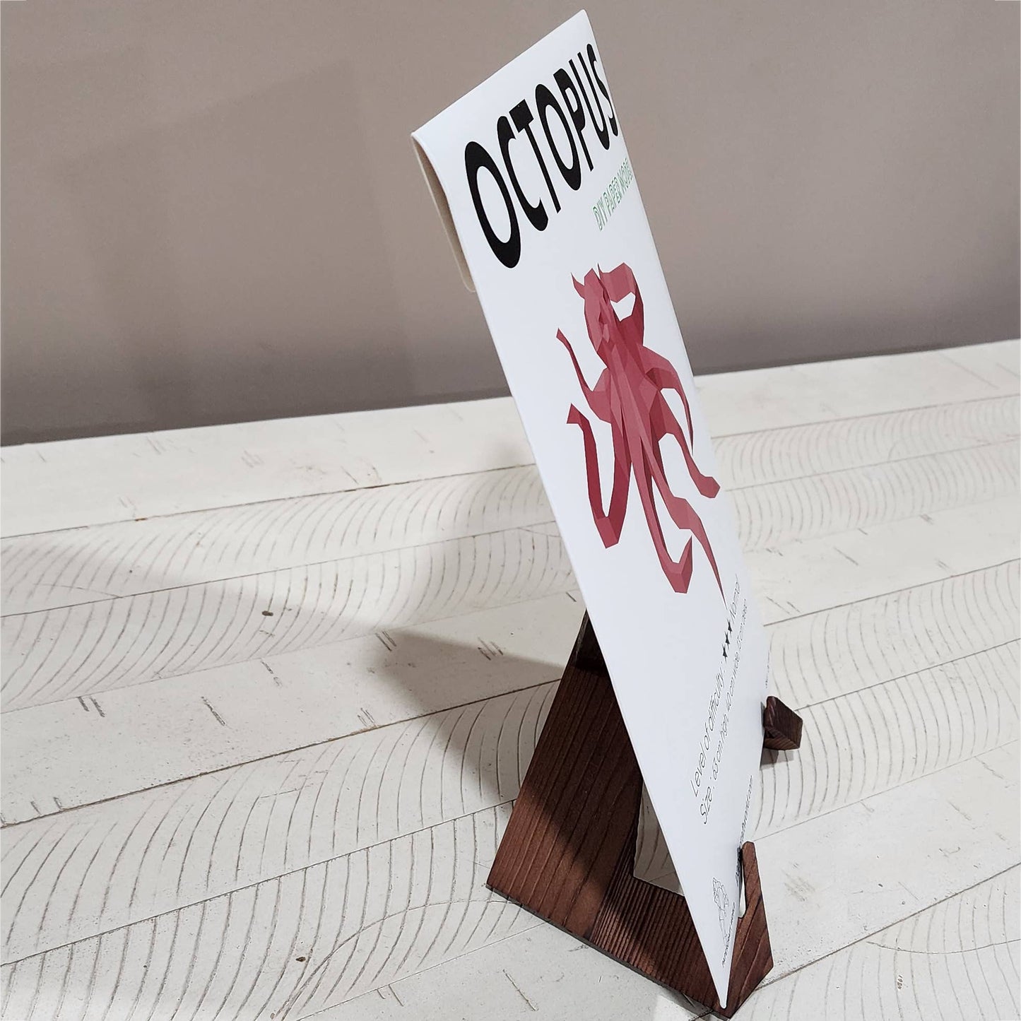 Octopus PaperCraft Origami Wall Art, 3D Wall Art