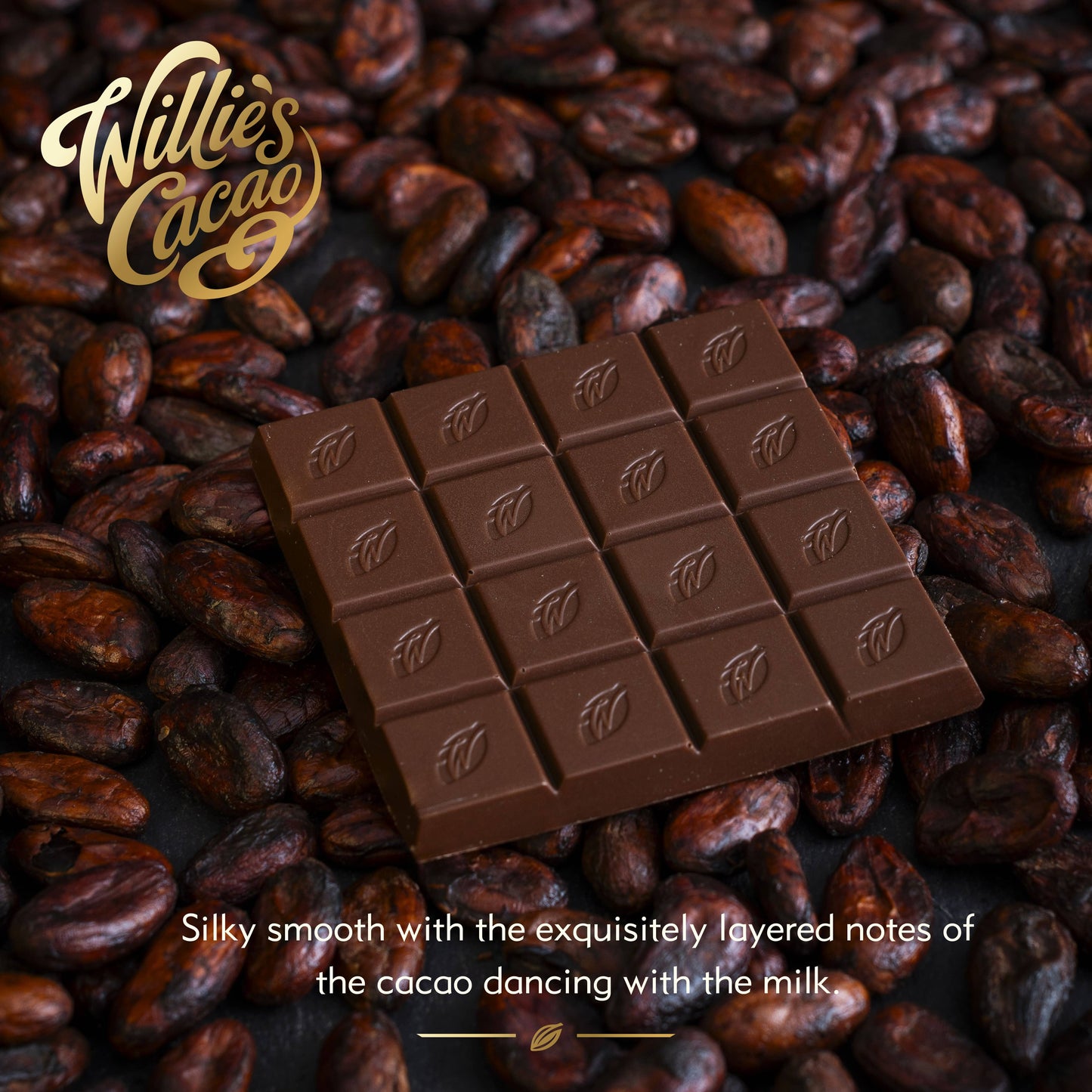 Milk of the Gods. Rio Caribe 44% rich milk chocolate bar