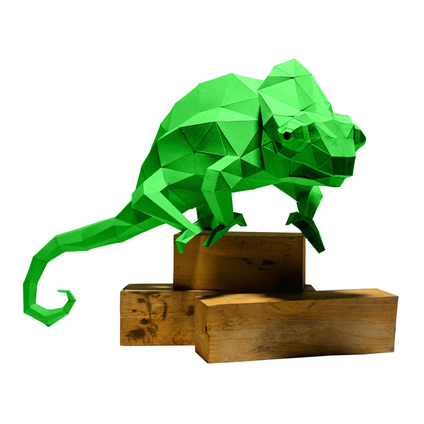Chameleon 3D PaperCraft Origami Models