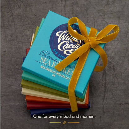 Sea Kissed Almond. Milk Chocolate bar w. Almonds & Sea Salt
