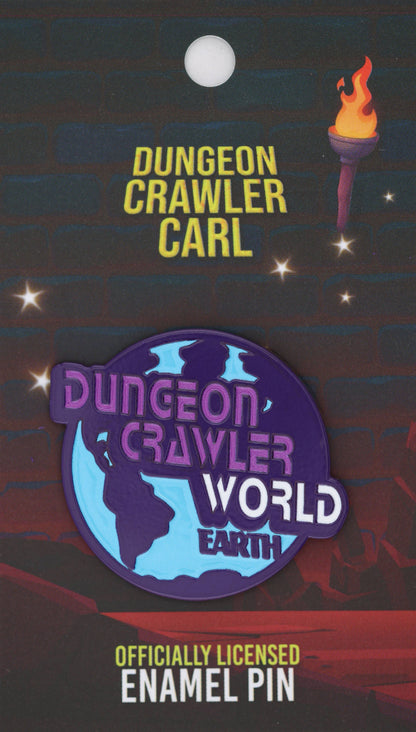 Dungeon Crawler Carl: Dungeon Crawler World Enamel Pin