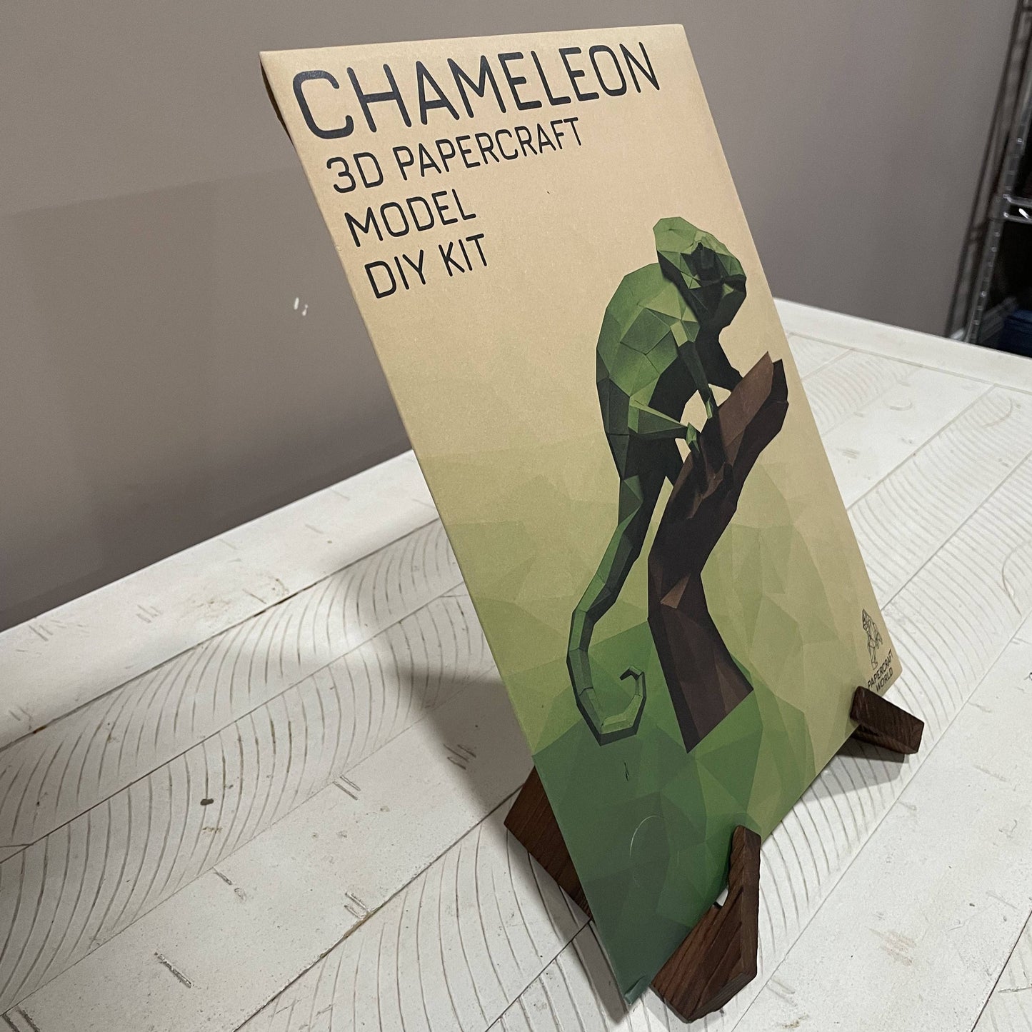 Chameleon 3D PaperCraft Origami Models