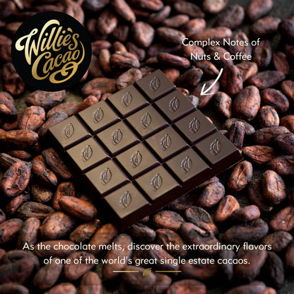 Rio Caribe 72% Dark Chocolate bar. Nutty Coffee Notes. Vegan