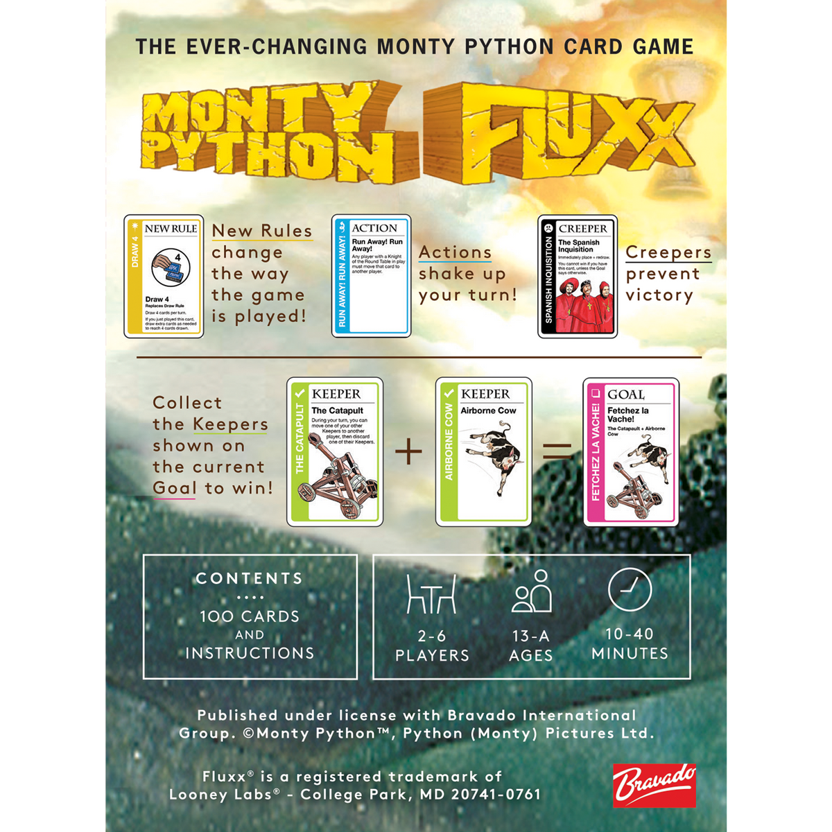 Flux Monty Python Monty Python Fluxx – Peacock's Nest