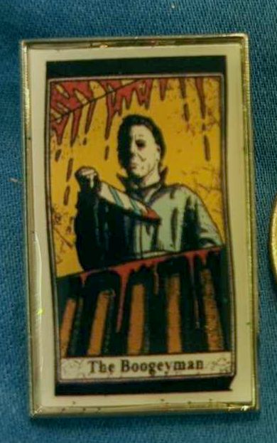 The Boogeyman Tarot Card Pin