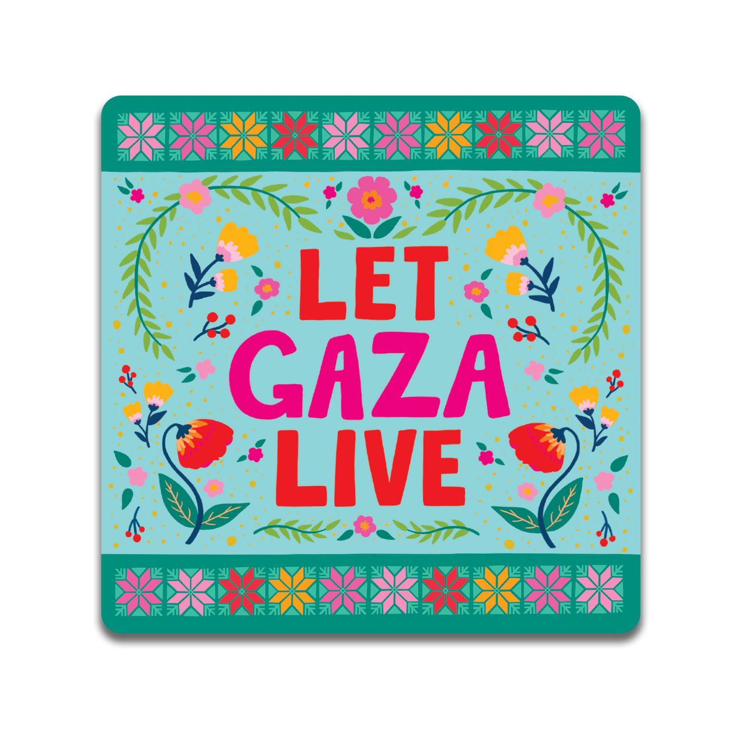 Let Gaza Live Sticker