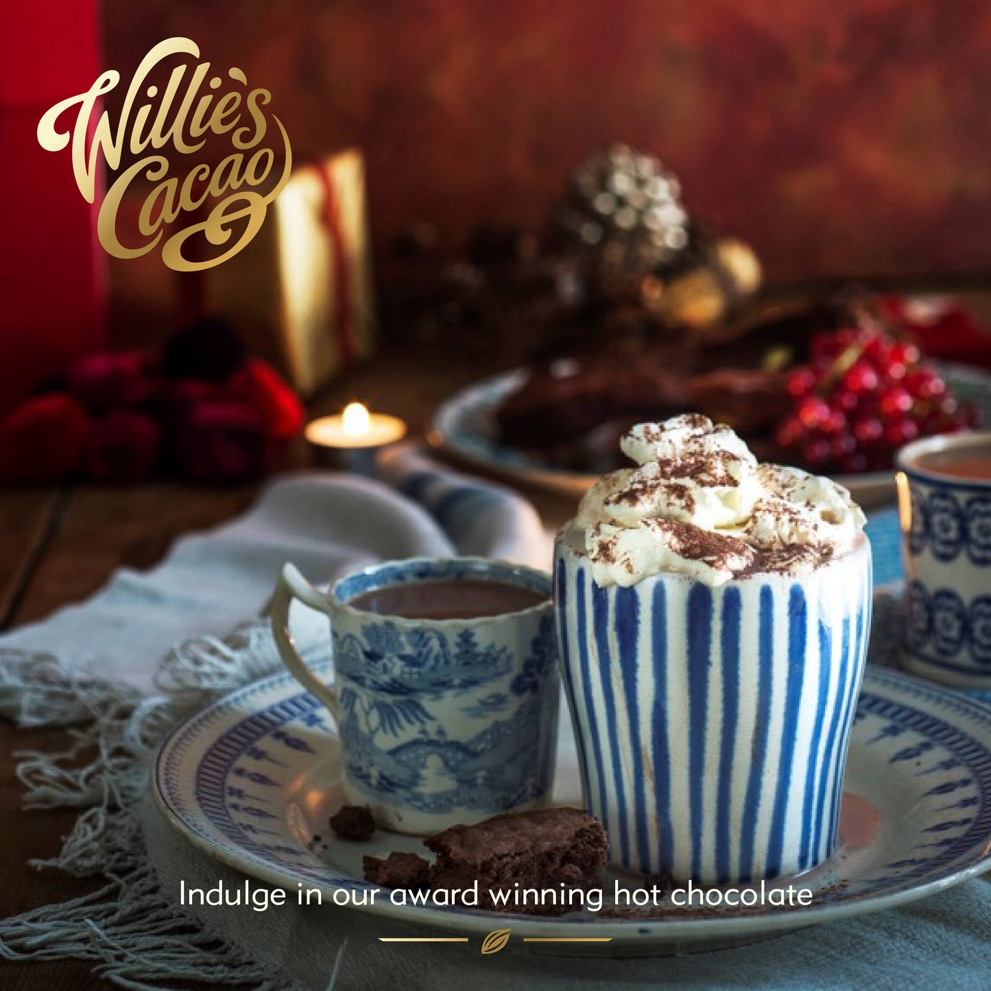 Luxury Hot Chocolate, 52% cocoa. SOFI Winner. Vegan