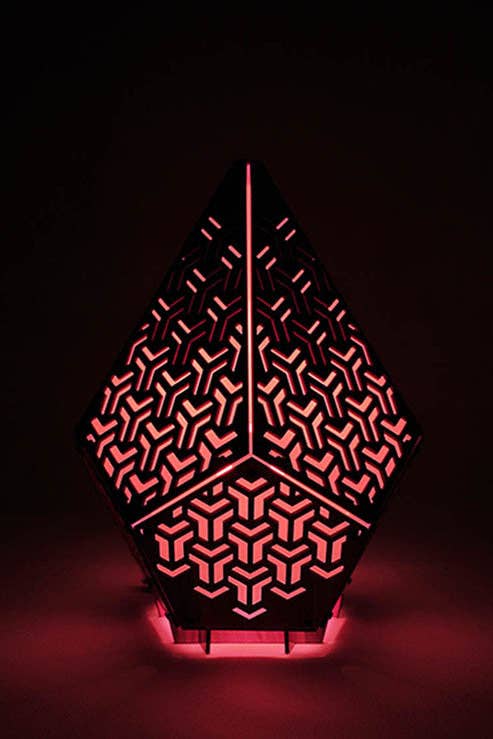 SINAR Arrow 3D Papercraft Table Lamp
